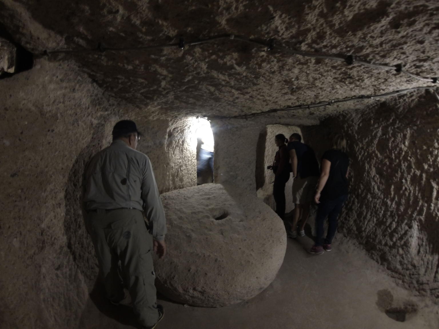 Stone door
