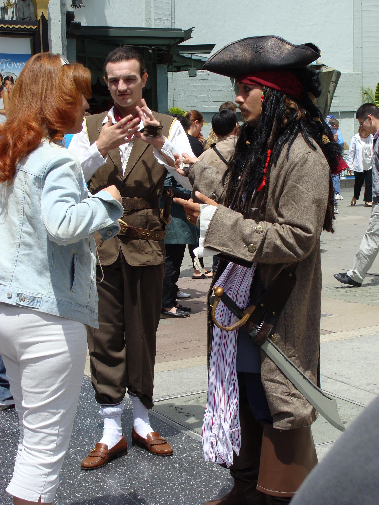 Captain Jack Sparrow Impersonator