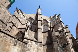 Photo of Cathedral at Barri Gotic Picasso lived and worked in Barri Gotic from 1895 to 1904 and Joan Miró was born and lived here during his youth. - May 2011