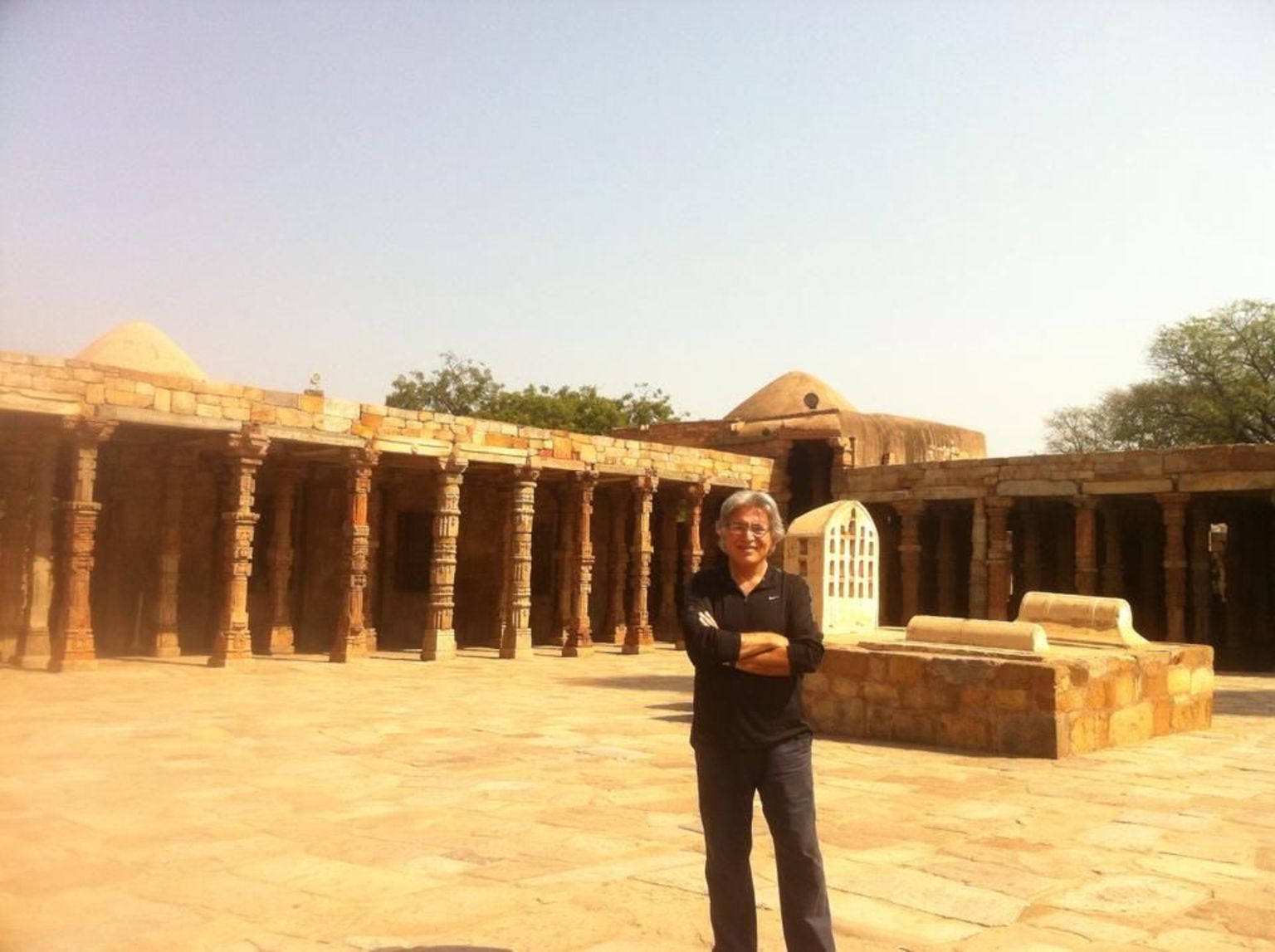 At Qutub Minar Complex