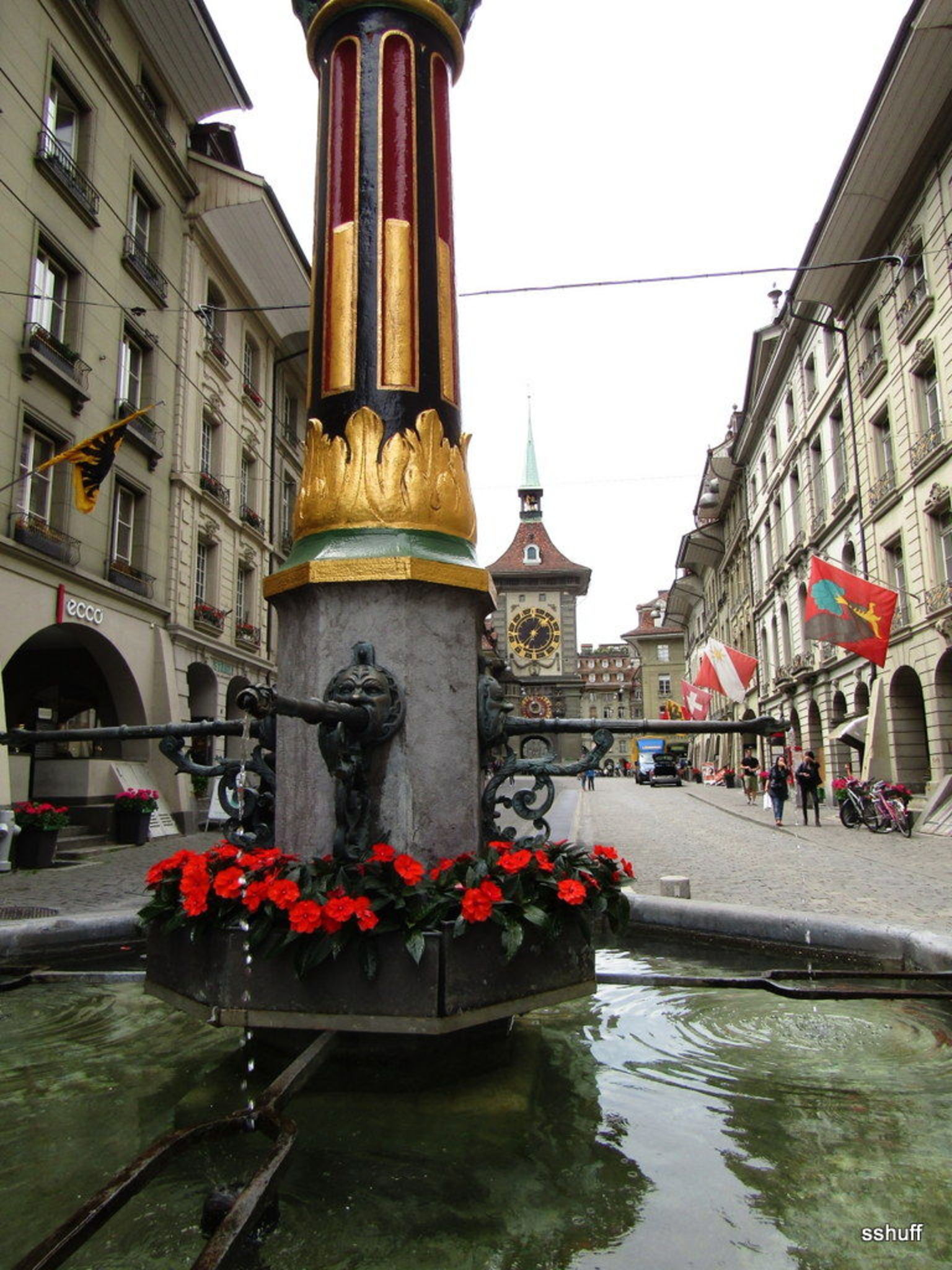 Fountains in Bern...