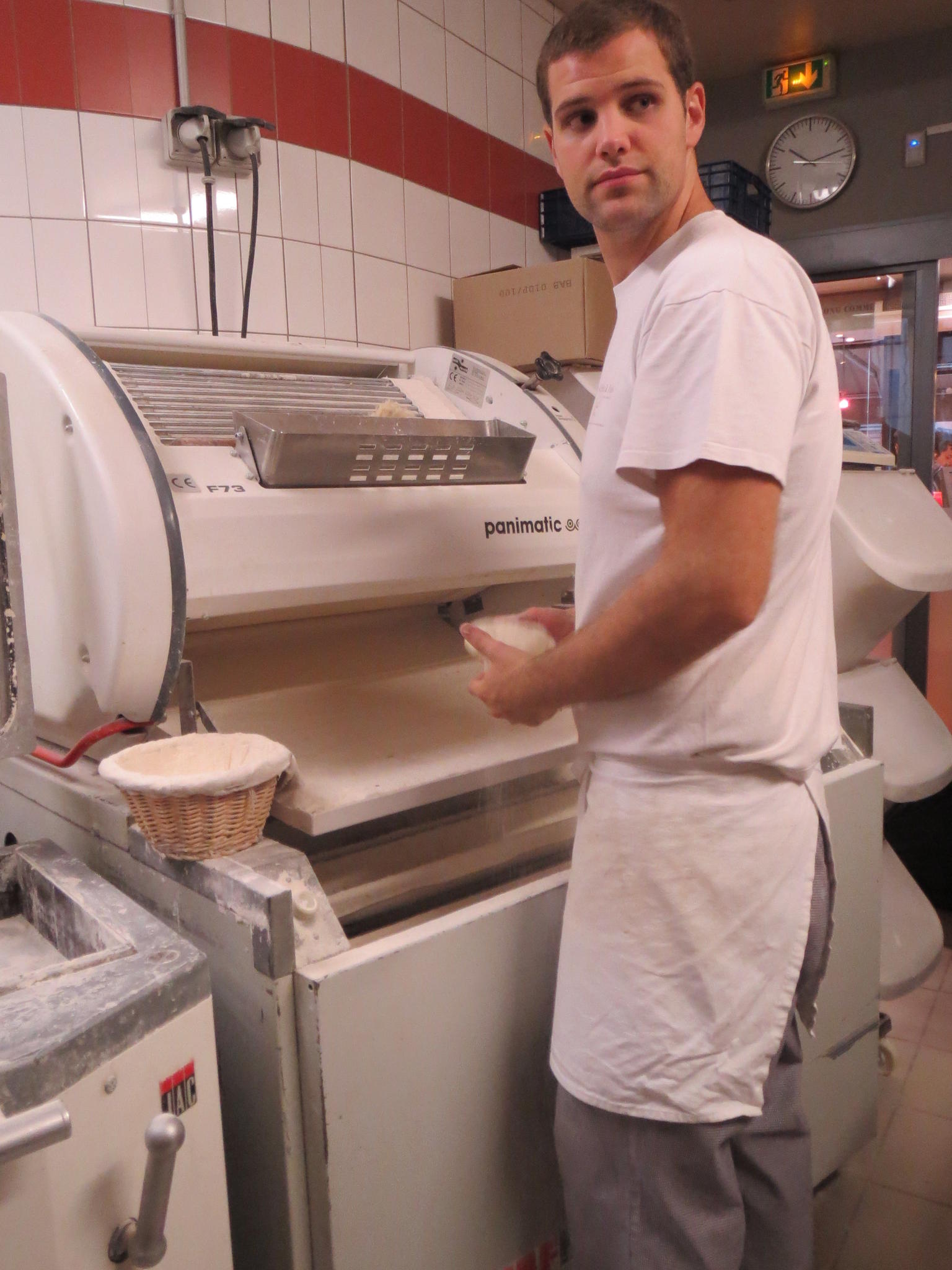 Local baker in production