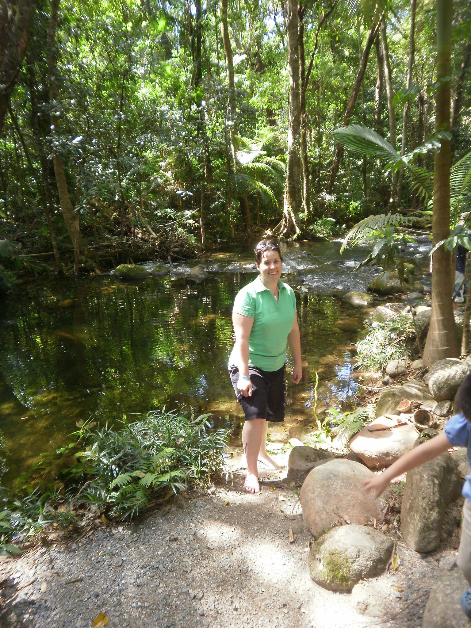 The little private part of Mossman Gorge we got taken to.