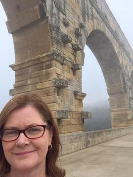 Photo of Standing on the bridge at the Pont du Gard Surreal experience walking the bridge at Pont du Gard. , Sueinisa - January 2015