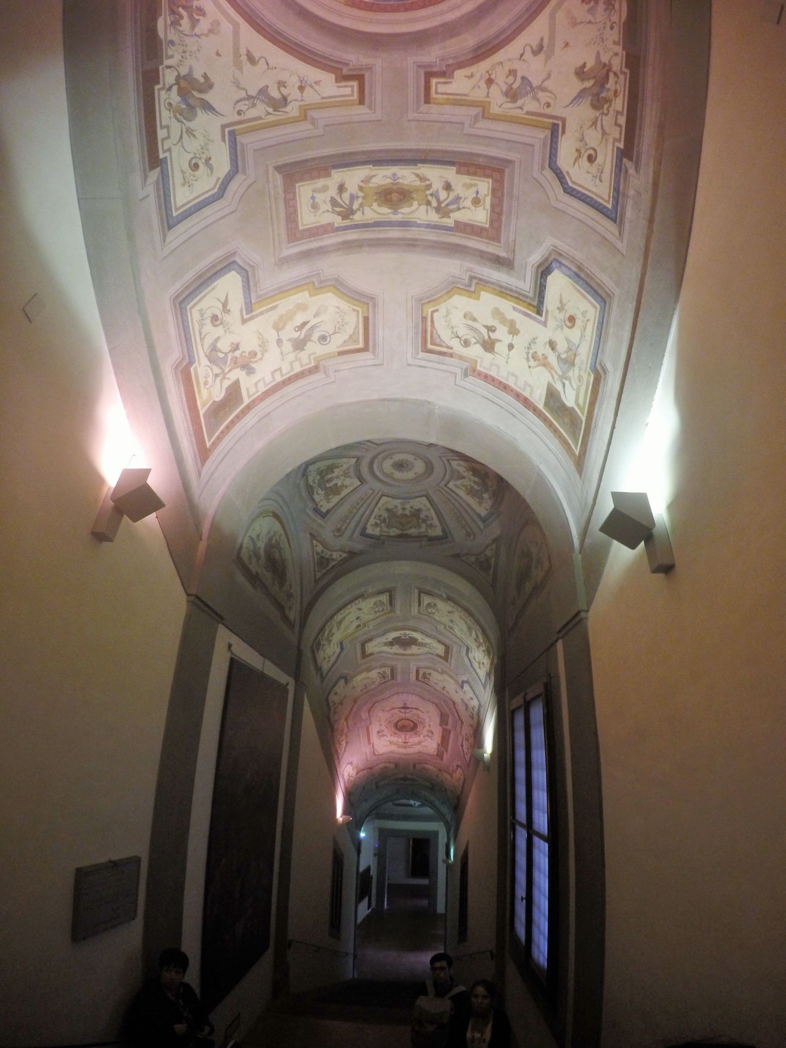 The exclusive Vasari corridor