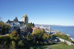 Photo of Quebec City with view of Old Port (Vieux-Port) Beautiful day in Quebec City with view of Old Port (Vieux-Port) - December 2011