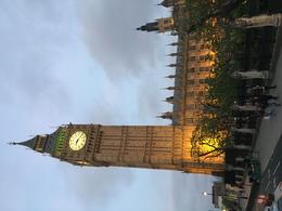 Photo of Elizabeth Tower with Big Ben Lovely views of London at dusk during the London at Night sightseeing tour. , Leslie L - August 2016