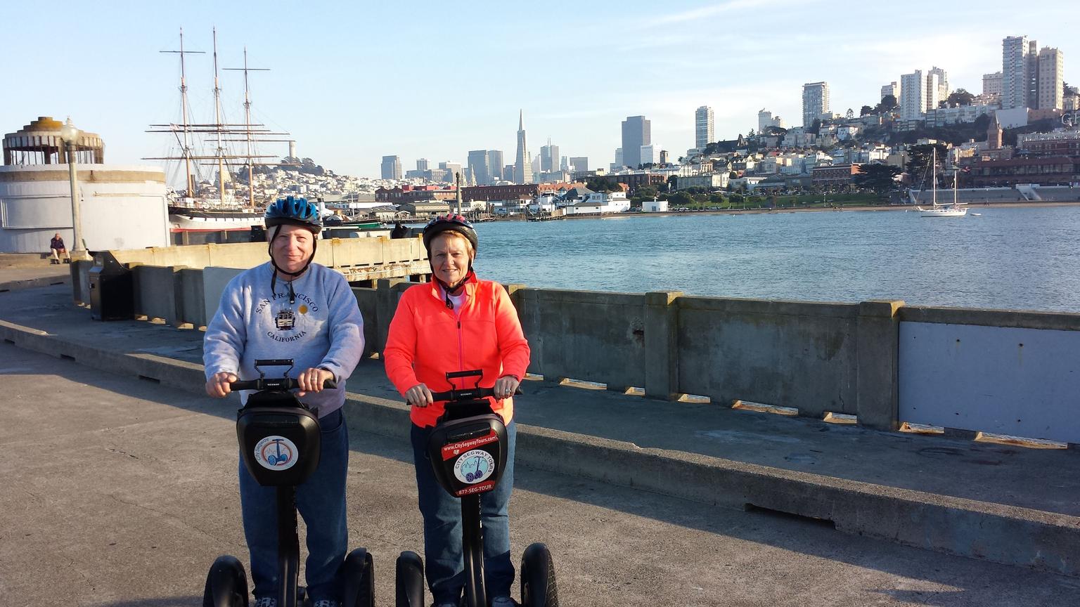 On our segway.