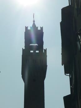 Photo of Close-Up of Sun Beaming Over the Palazzo Vecchio Close-Up of Sun Beaming Over the Palazzo Vecchio, Philippa Burne - July 2011