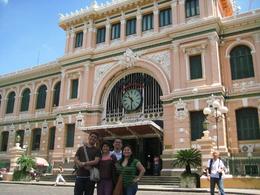 Photo of Ho Chi Minh City Post Office - on tour with private guide Facade of the post office, Christine G - October 2008