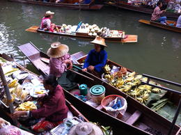 Photo of Private Tour: Floating Markets and Bridge on River Kwai Day Trip from Bangkok Floating Markets, Asha & Brock - July 2013