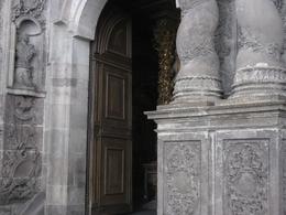 Photo of Jesuit Curch built 1605-1765 Unfortunately photos were not permitted inside the church, but this picture gives an idea of the 22 karat gold leaf that covers the entire carved stone interior. , hometowndecisions - October 2014