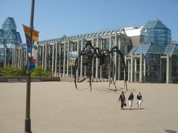 Photo of Maman A gargantuan spider at the National Gallery of Canada, Krishnan Vaitheeswaran - June 2009