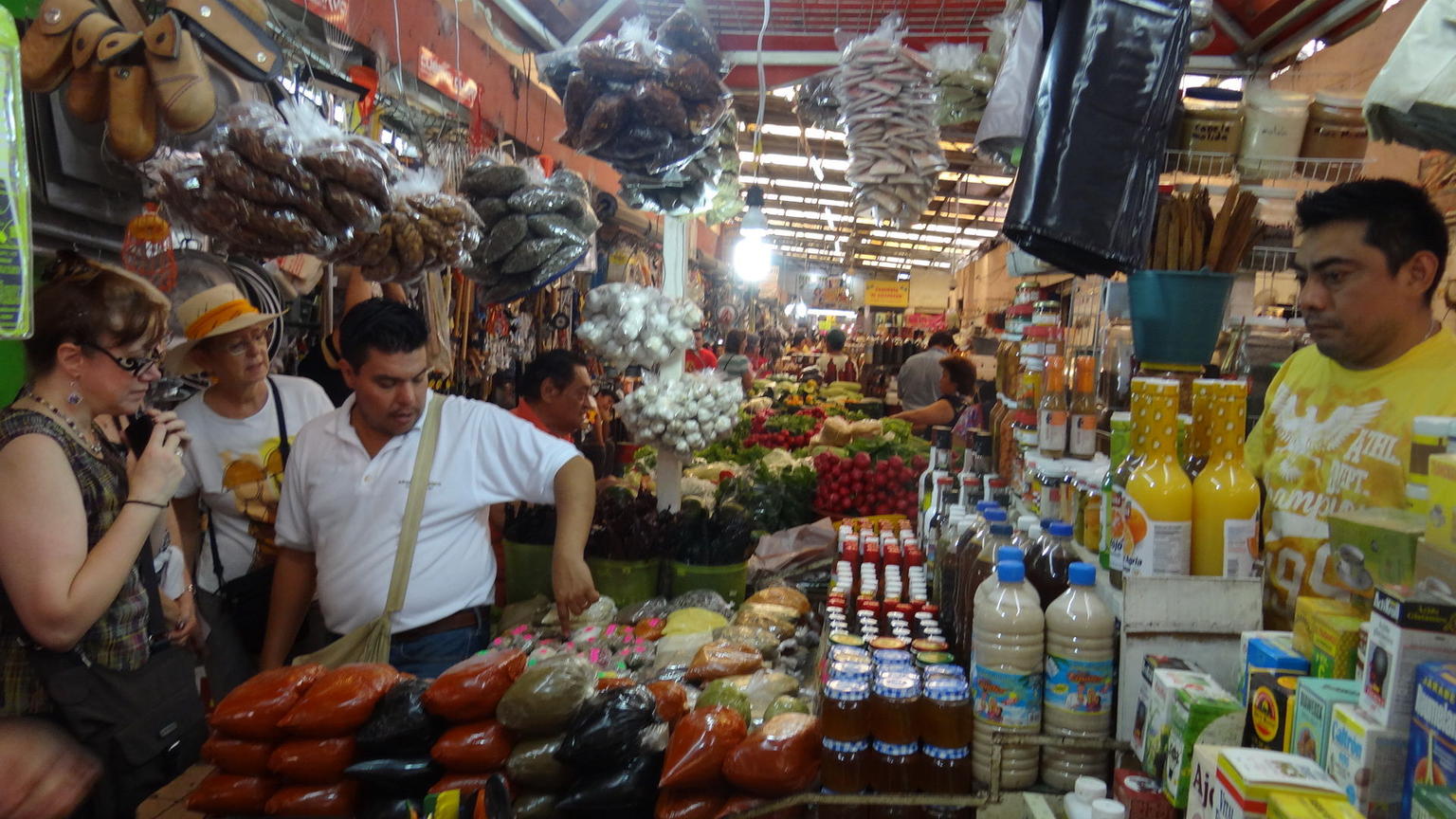 An amazing array of spices