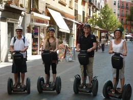 Photo of Ready for the Segway tour of Central Madrid Keb and Lynn Green with Ade and Tracy Rathbone ready to go ....... , Adrian R - September 2012