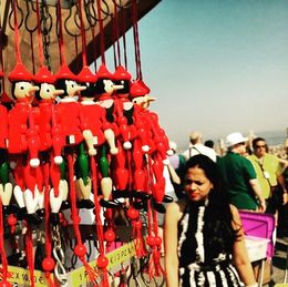 Photo of Some souvenirs in Piazzale Michelangelo Pinocchio souvenirs in Piazzale Michelangelo min Florence. , Eva L - August 2015
