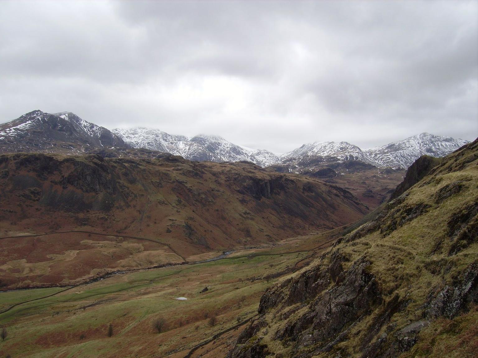 View  from Hardknott fort.