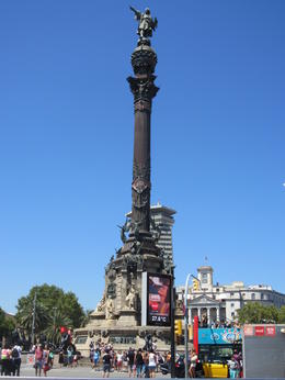 Photo of Columbus monument. Portside monument to Christopher Columbus. , Jose - September 2016