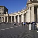 This is a view of the columns outside The Vatican in St Peter's Square. - Photo by: Janice L, United Kingdom