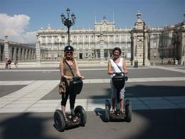 Photo of The Royal Palace via Segway Tracy and Lynn enjoying the sun in front of the Palace , Adrian R - September 2012