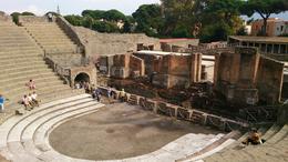 Photo of Pompeii Amputheater The excavation and level of work done to clear this site out was amazing. You get a real sense of how large and many people this city once served. It was humbling to sit at a site that was used ... , John L - December 2014
