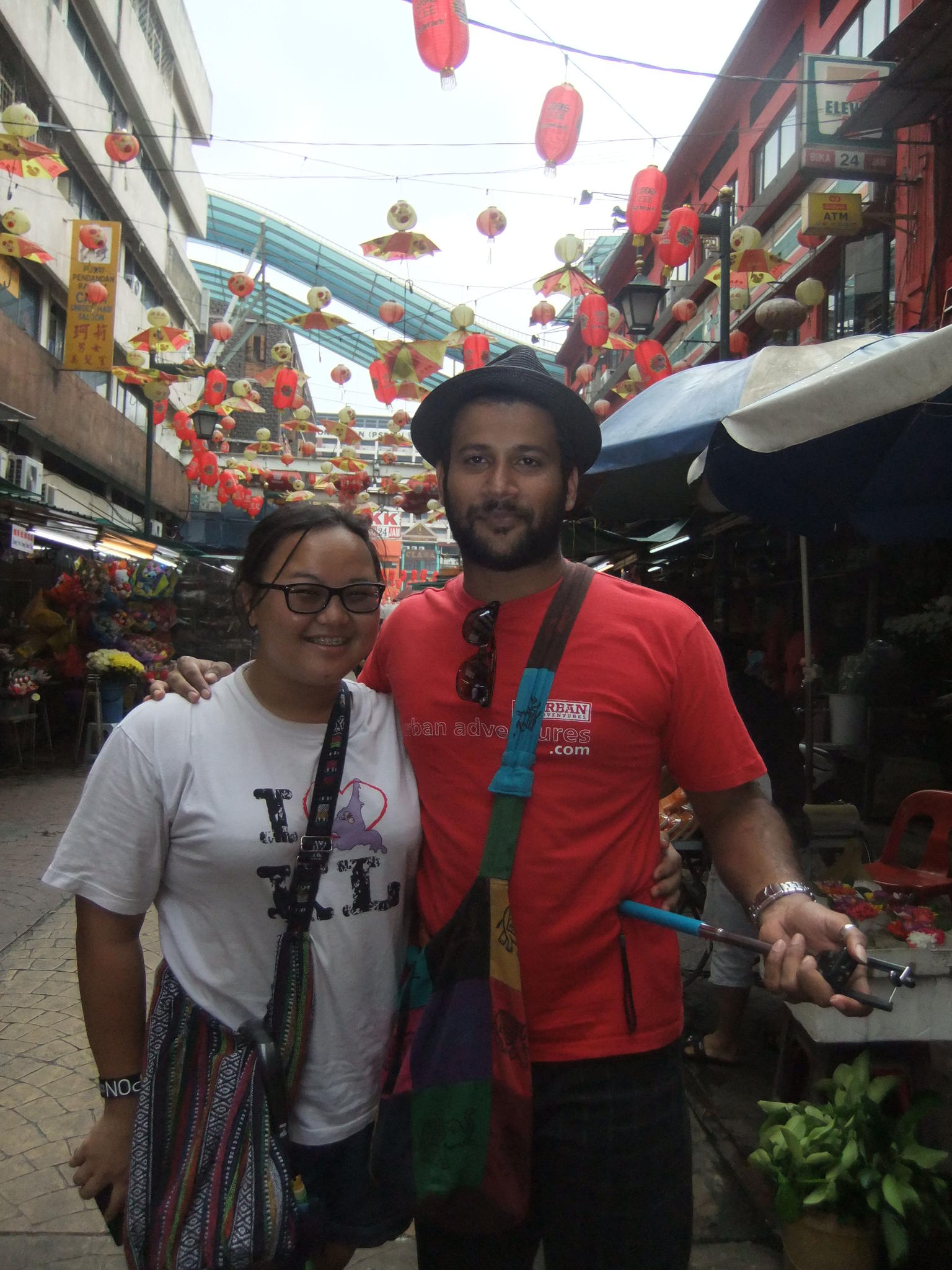 Our tour guides, Charles and Gabby