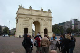 Photo of Brandenburger Tor in Potsdam We at Brandenburger Tor (the city not the region - I know, it blew my mind too) , Maira R - October 2014