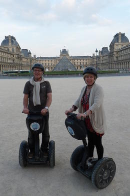 Photo of Louvre Museum Myself and my wife Teresa at Louvre Museum during Segway Tour, it was the best thing we did during our short stay in Paris. You cannot do better than this ,in few hours we have seen all major ... , Marian K - June 2012