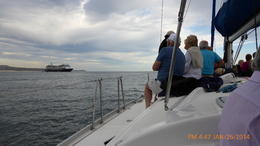 Photo of 50 FOOT SAILING SHIP IN CABO SAN LUCAS PASSENGERS FROM AZAMARA QUEST CRUISE ON SAILING SHIP , Joe R - February 2014