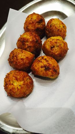 Photo of Delicious Tapas One of the many delicious tapas items during our Tapas Evening Walking Tour of Barcelona , Carol B - January 2016