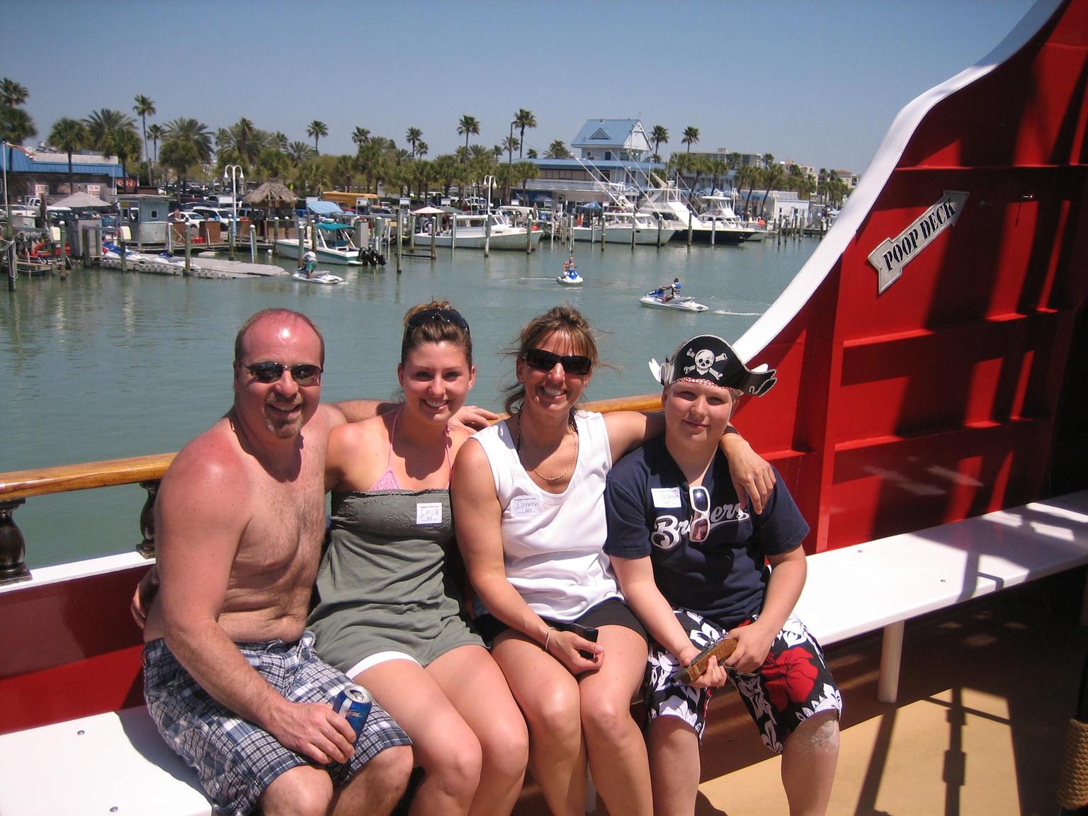 Clearwater Beach, Pirates Cruise