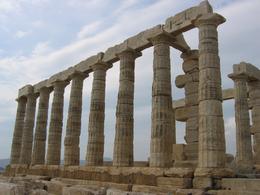 Photo of Temple of Poseidon The temple's location was important because every boat coming to Athens passed by this point., Travis S - September 2009