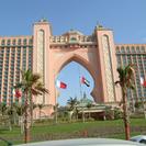 The entrance to a Hotel on the Palm