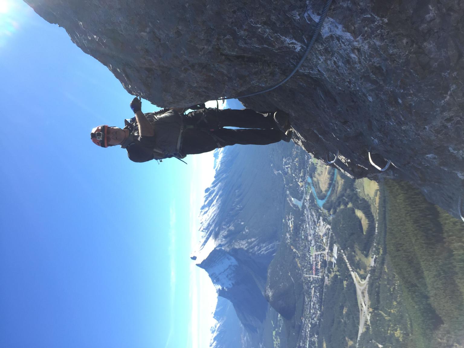 Hanging on