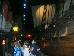 Photo of Pirate Museum Replica of a pirate ship and a alleyway of pubs, etc. where pirates would have hung out , Leah - July 2011