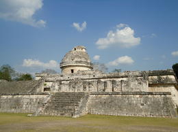 Photo of Chichen Itza Observatory The observatory is at the end of the tour and at the back of the site. , r&r - April 2011