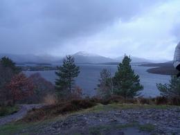 Photo of Loch Lomond at dusk A walk up the hill and you can see the Loch. You just turn yourself around and you see the lowlands and the highlands , Michela G - December 2014