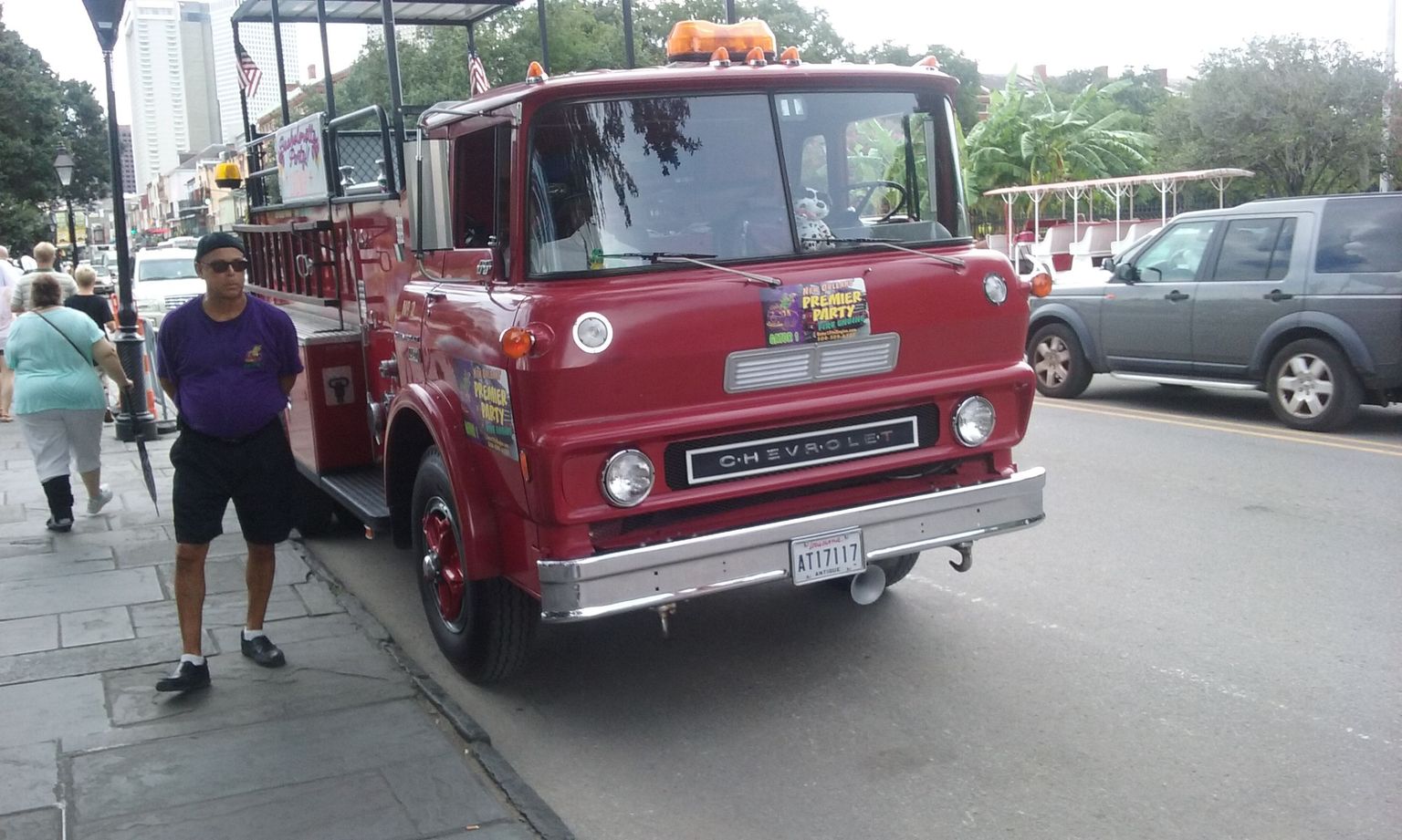 Old fashion Fire Truck