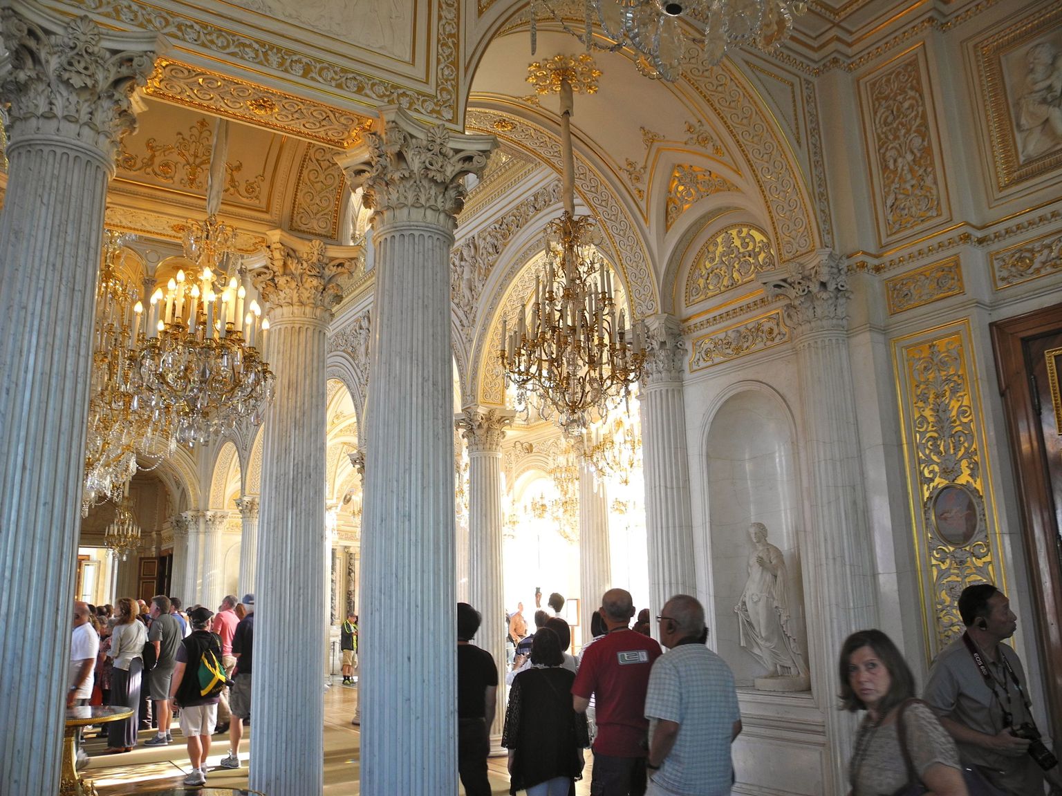 The Hermitage: palace hall