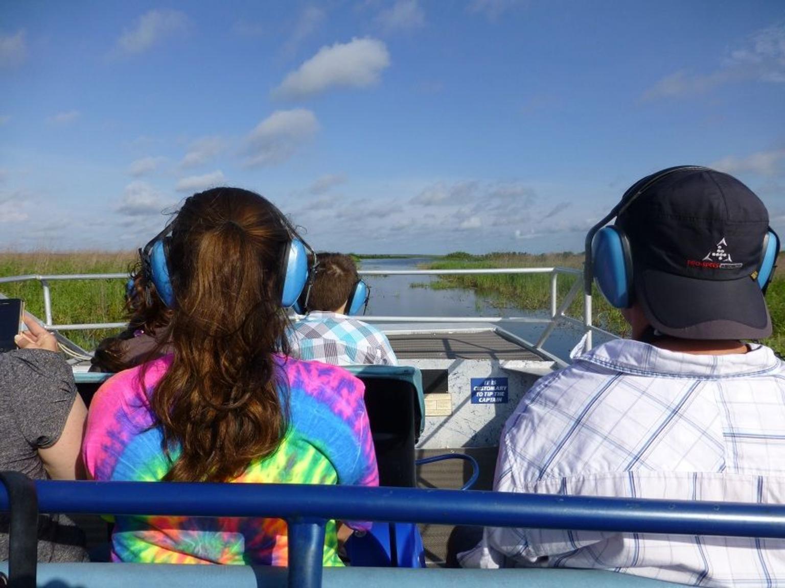 View from Airboat