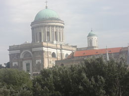 Photo of Basilica at Esztracom. Basilica at Esztracom from the Danube river bridge , Douglas I W - September 2015