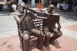 Photo of Funny Statues Saw a whole series of statues like these scattered around the old town. , Harvie Hopkins - September 2016