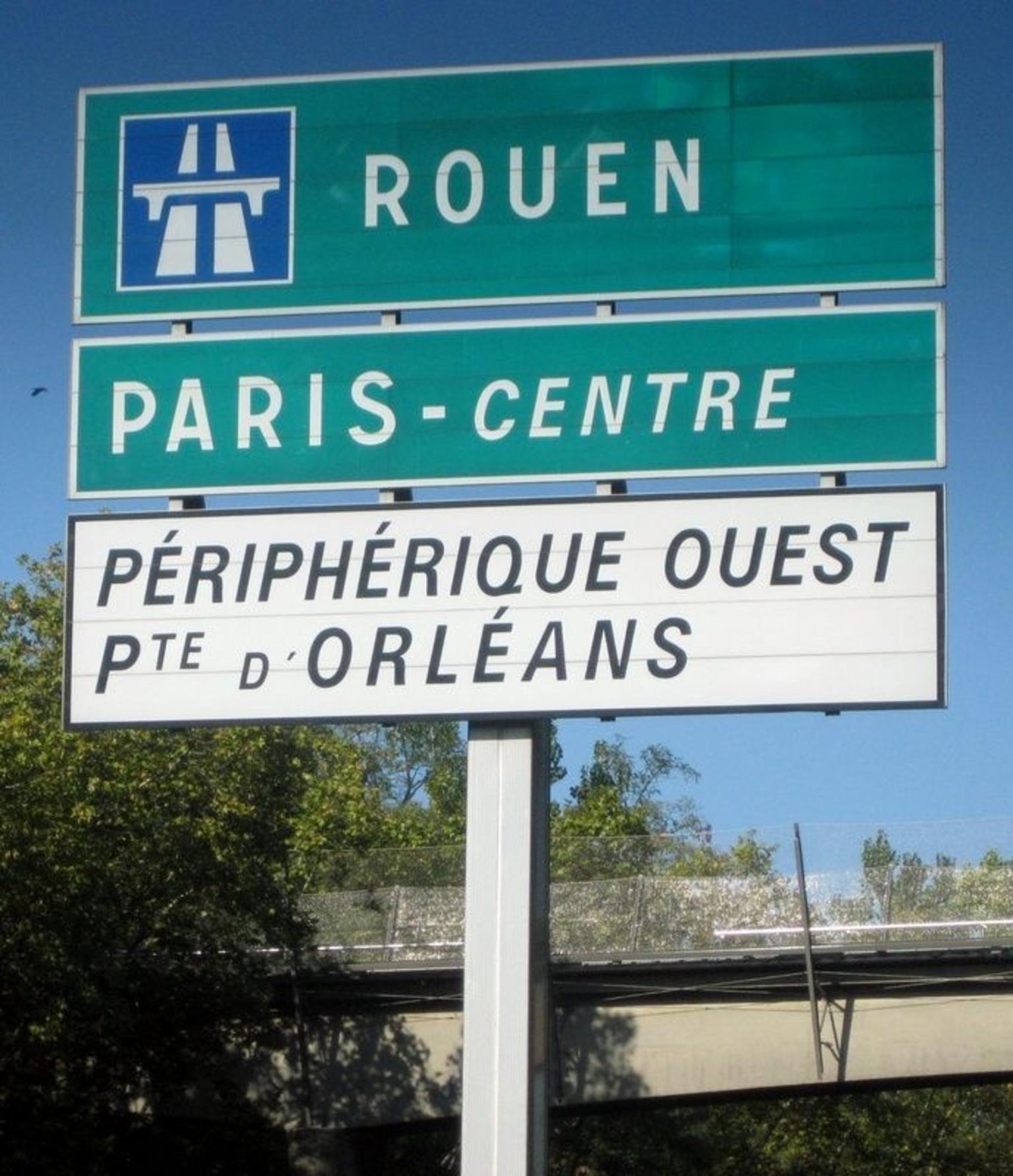 on the shuttle ride from Orly airport