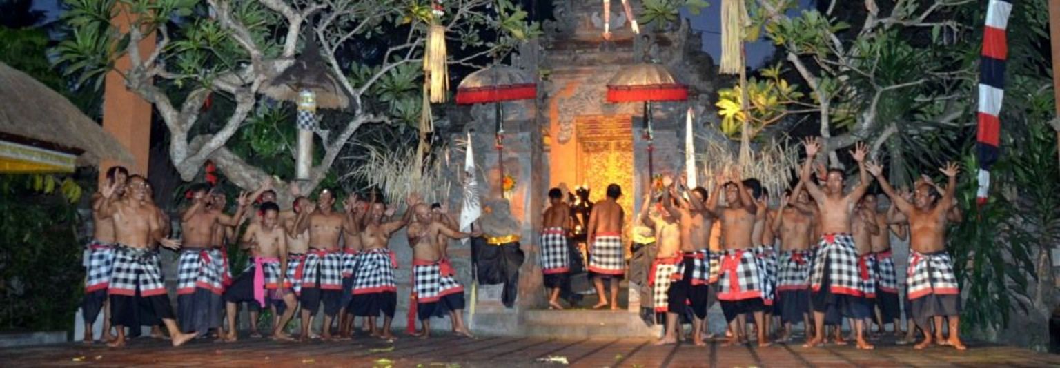 Kecak dancers