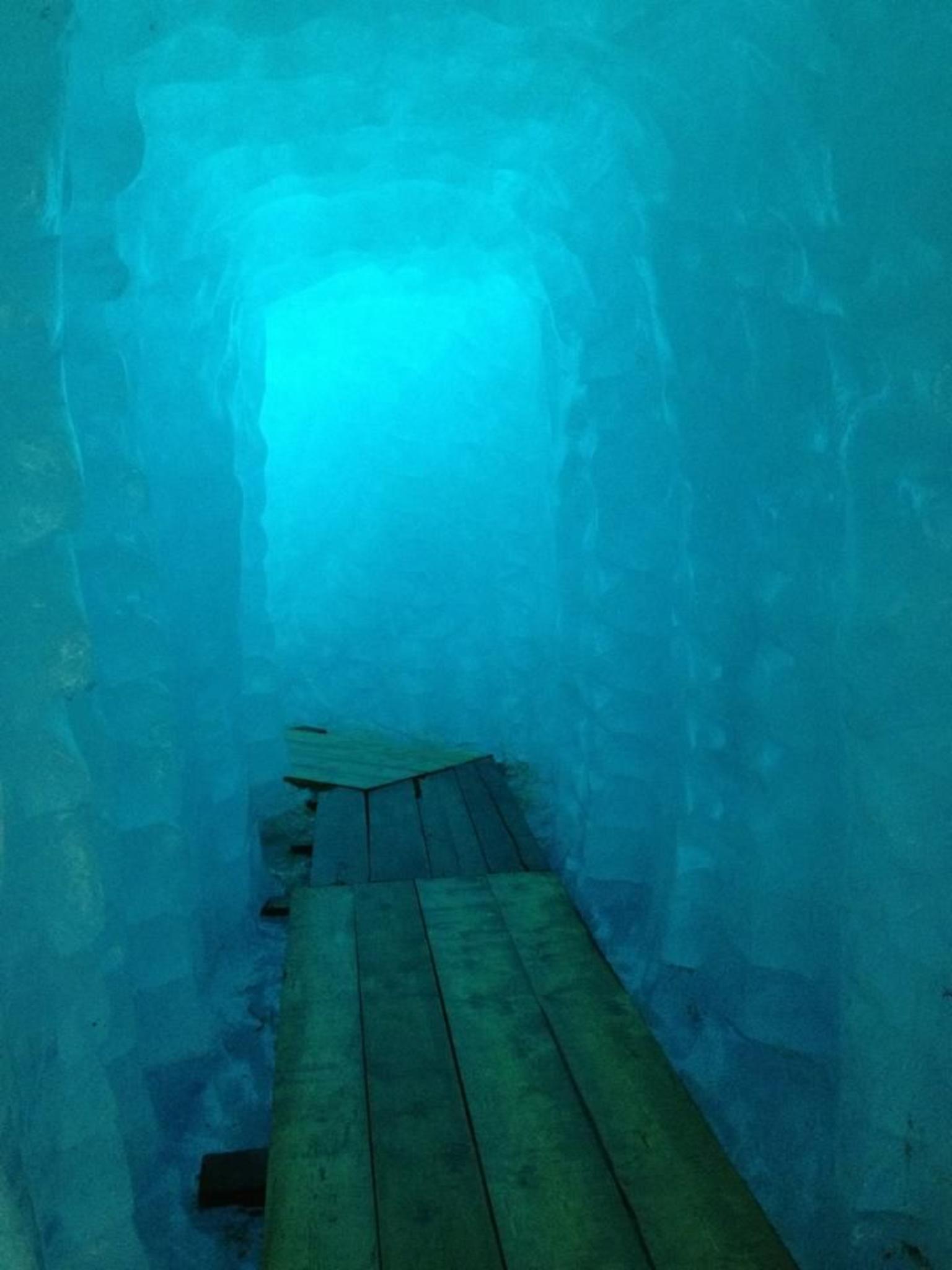 Photo from Inside the Glacier