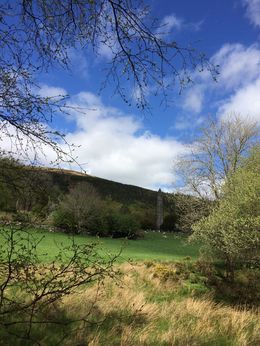 Photo of The scenery at Glendalough This is the scenery that surrounds the monastery in the Wicklow Mountains. , Alyson T - May 2015