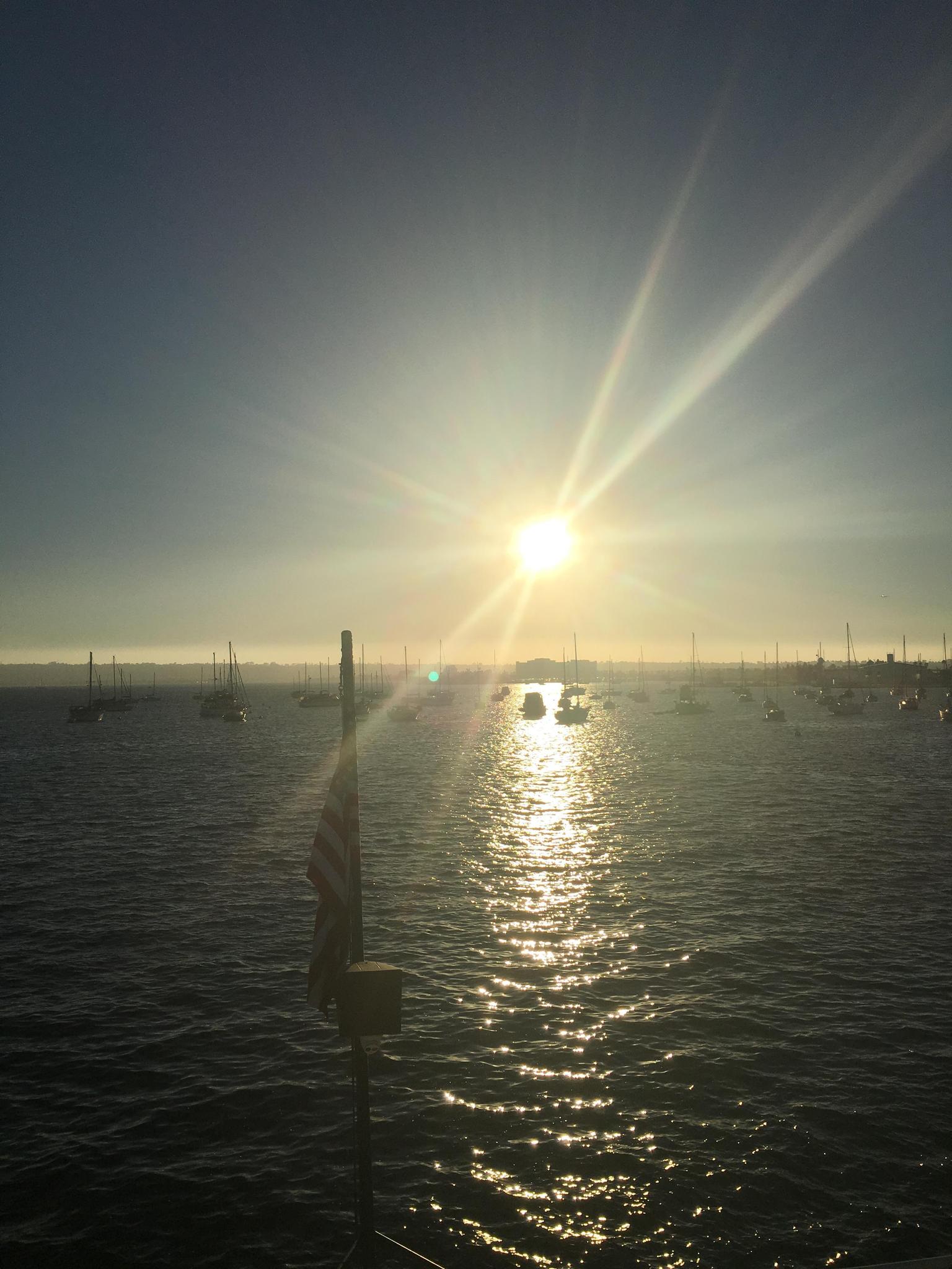Sunrise on the Waters