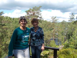 Photo of The two of us continuing our tour. Two friends touring the Baltic Sea ports along the way! , norske2004 - July 2015