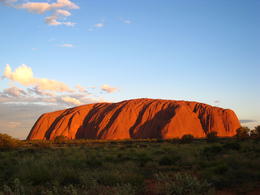 Photo of Uluru Sunset We had a beautiful day, blue sky, and the sunset was just amazing , Patricia P - January 2011