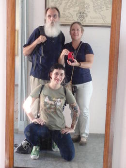 Photo of Family and quot;Selfie and quot; at the NorskFolk Museum Kim, Narla Fries and daughter Kimberly at the NorskFolk Museum, before we had the pass. We visited Vigeland Park and Museum, the Natural History Museum, Munch Museum and rode the T using the pass! ... , Narla F - September 2014